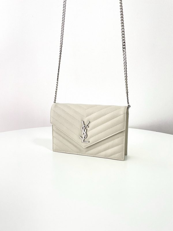 SL CASSANDRE ENVELOPE WALLET ON CHAIN - 图片 8