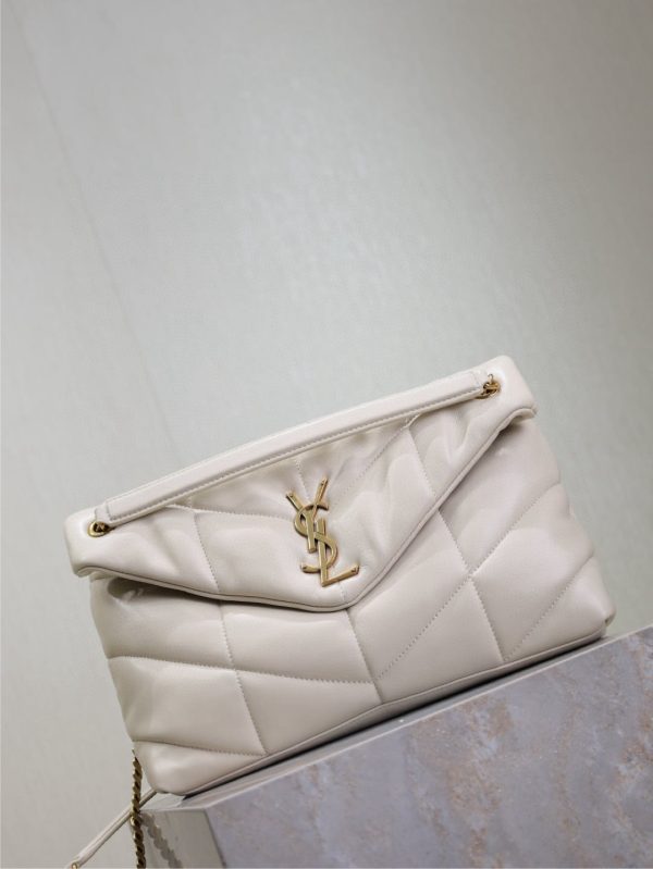 SL LOULOU MEDIUM PUFFER BAG - 图片 2