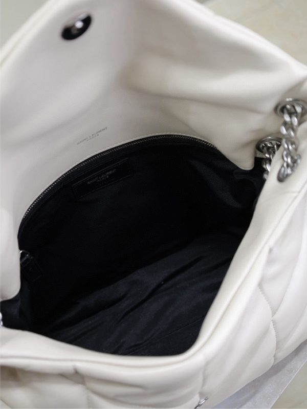 SL LOULOU MEDIUM PUFFER BAG - 图片 11