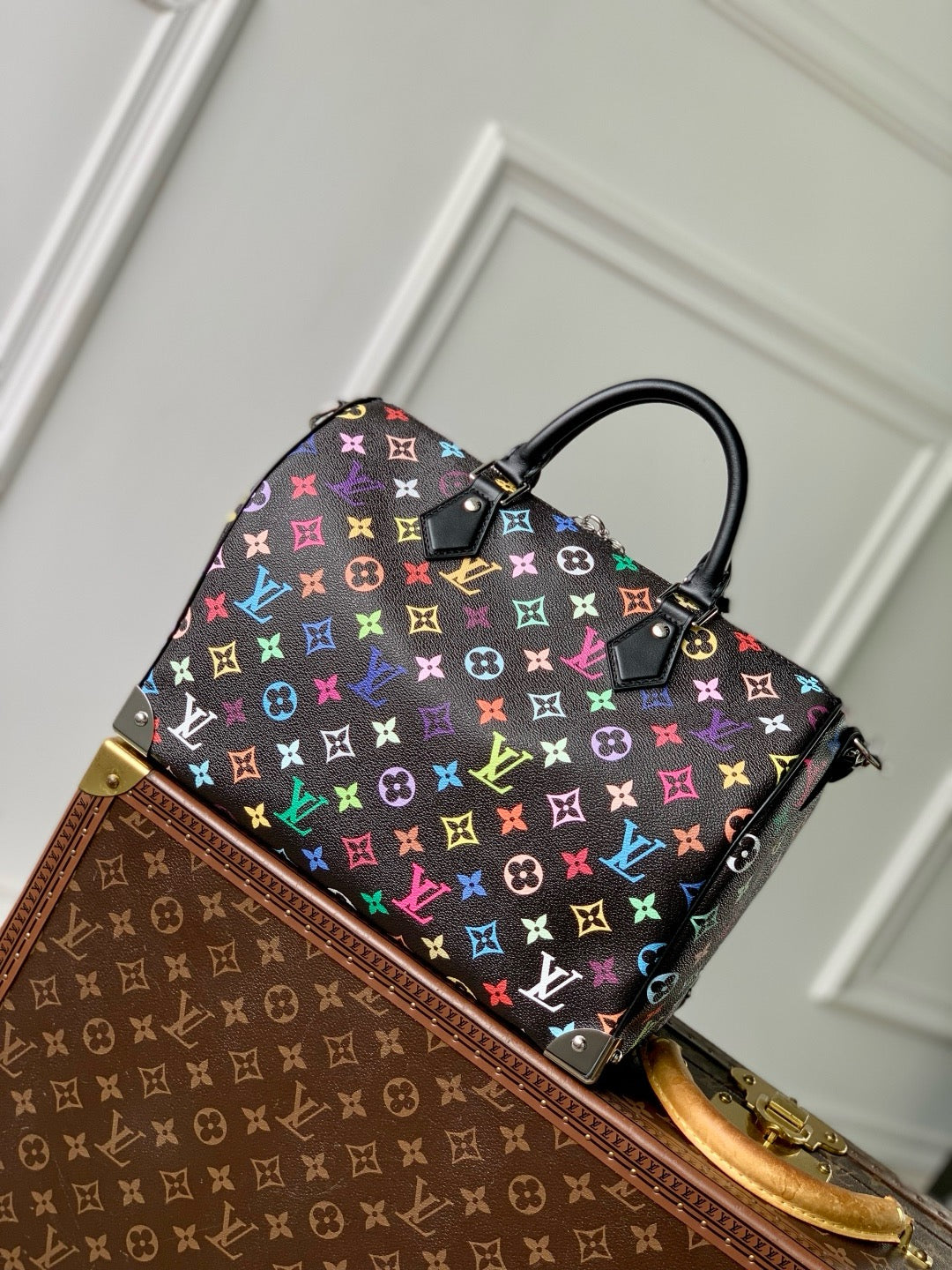 LOU x MURAKAMI SPEEDY 30 BAG - 图片 5