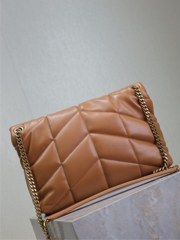 SL LOULOU MEDIUM PUFFER BAG - 图片 8
