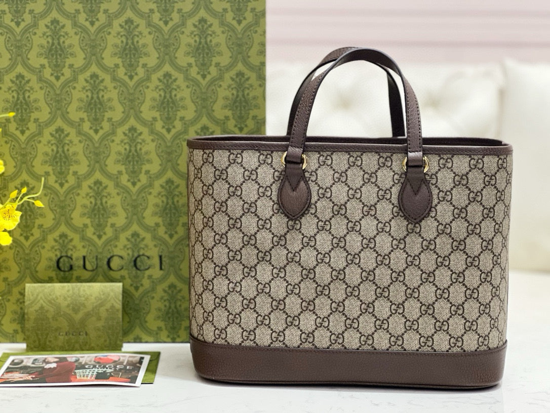 GG OPHIDIA SMALL TOTE BAG - 图片 2