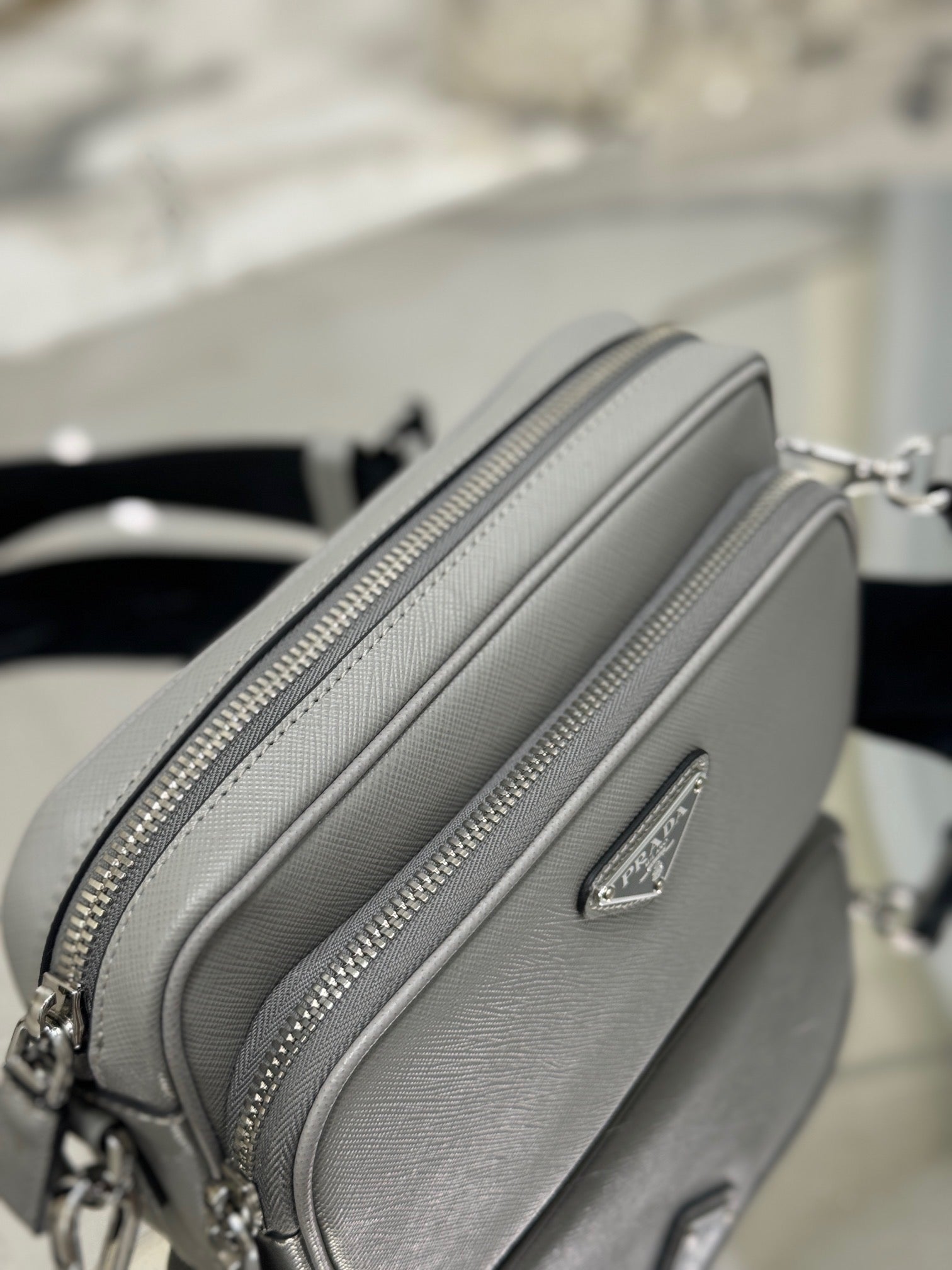 PD SAFFIANO LEATHER SHOULDER BAG - 图片 14