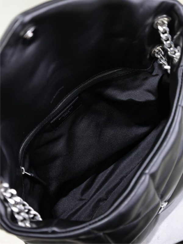 SL LOULOU MEDIUM PUFFER BAG - 图片 8