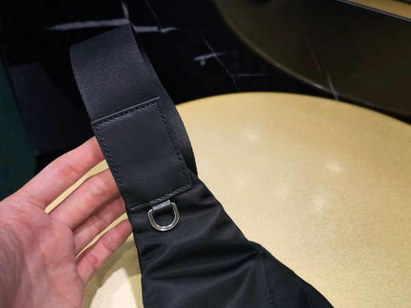 PD RE-NYLON AND LEATHER BACKPACK - 图片 2