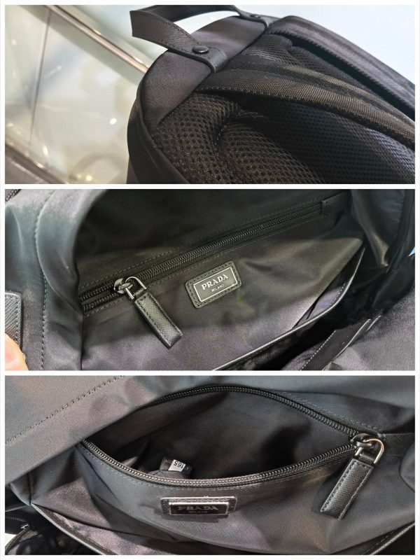 PD RE-NYLON SAFFIANO BACKPACK - 图片 4