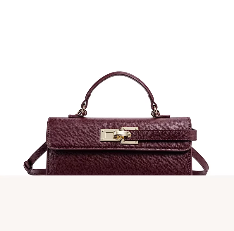 Luxury Brand Lock Design Tote Bag - Image 2