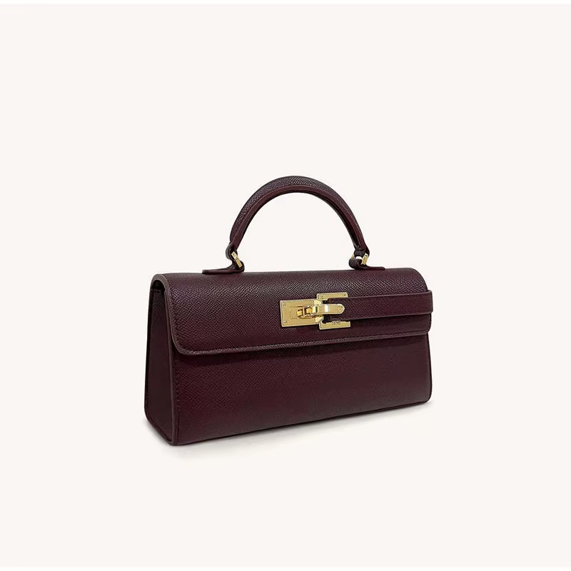 Luxury Brand Lock Design Tote Bag - Image 4