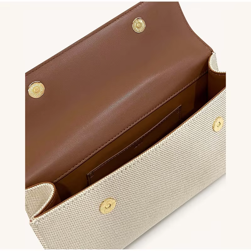 Luxury Brand Lock Design Tote Bag - Image 7