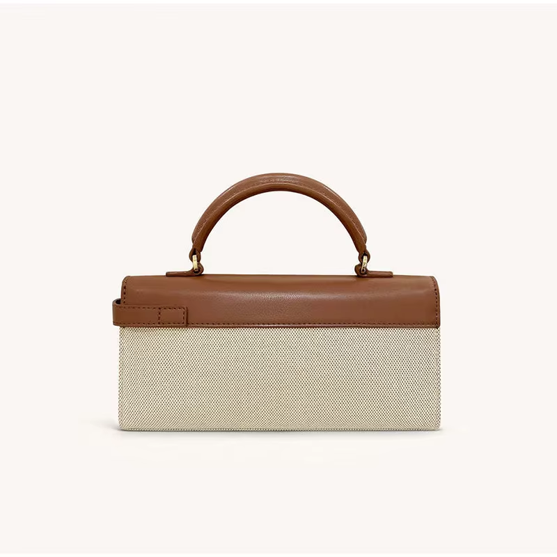 Luxury Brand Lock Design Tote Bag - Image 3