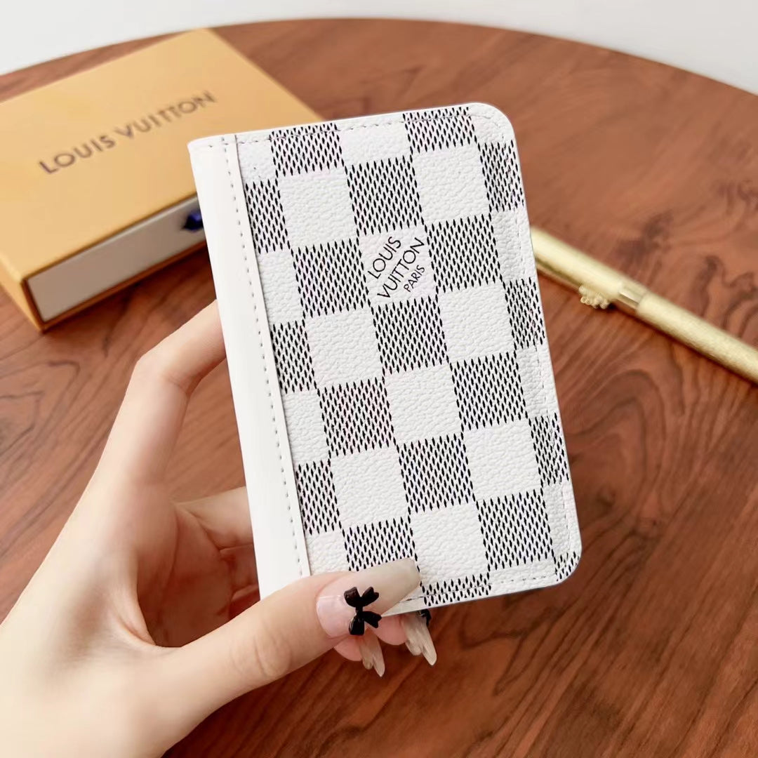 Elegant Lou Checkered & Monogram Wallets - Image 11