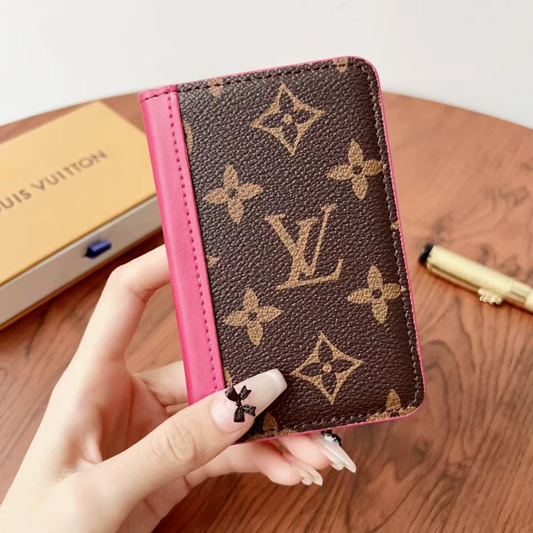 Elegant Lou Checkered & Monogram Wallets - Image 12