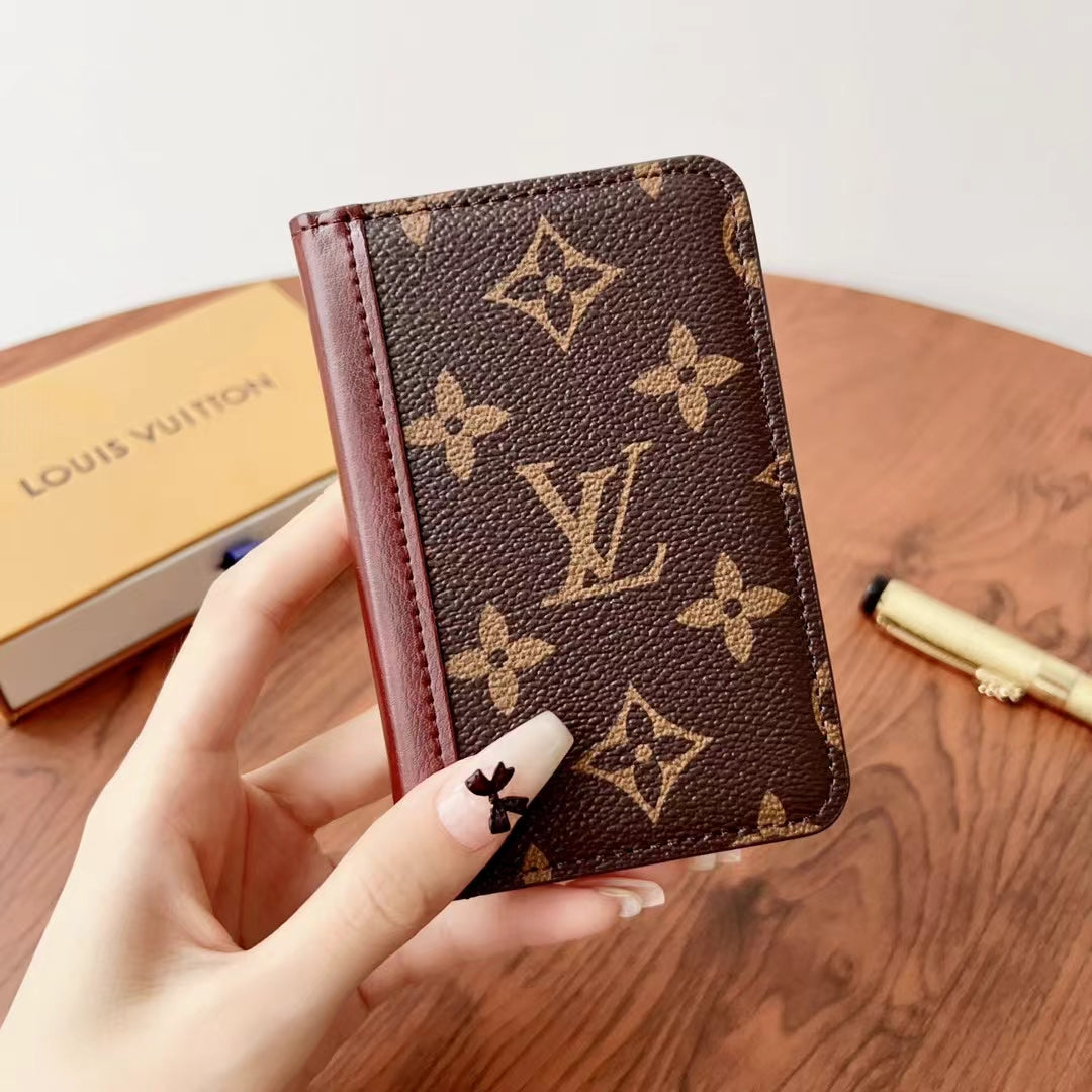 Elegant Lou Checkered & Monogram Wallets - Image 15