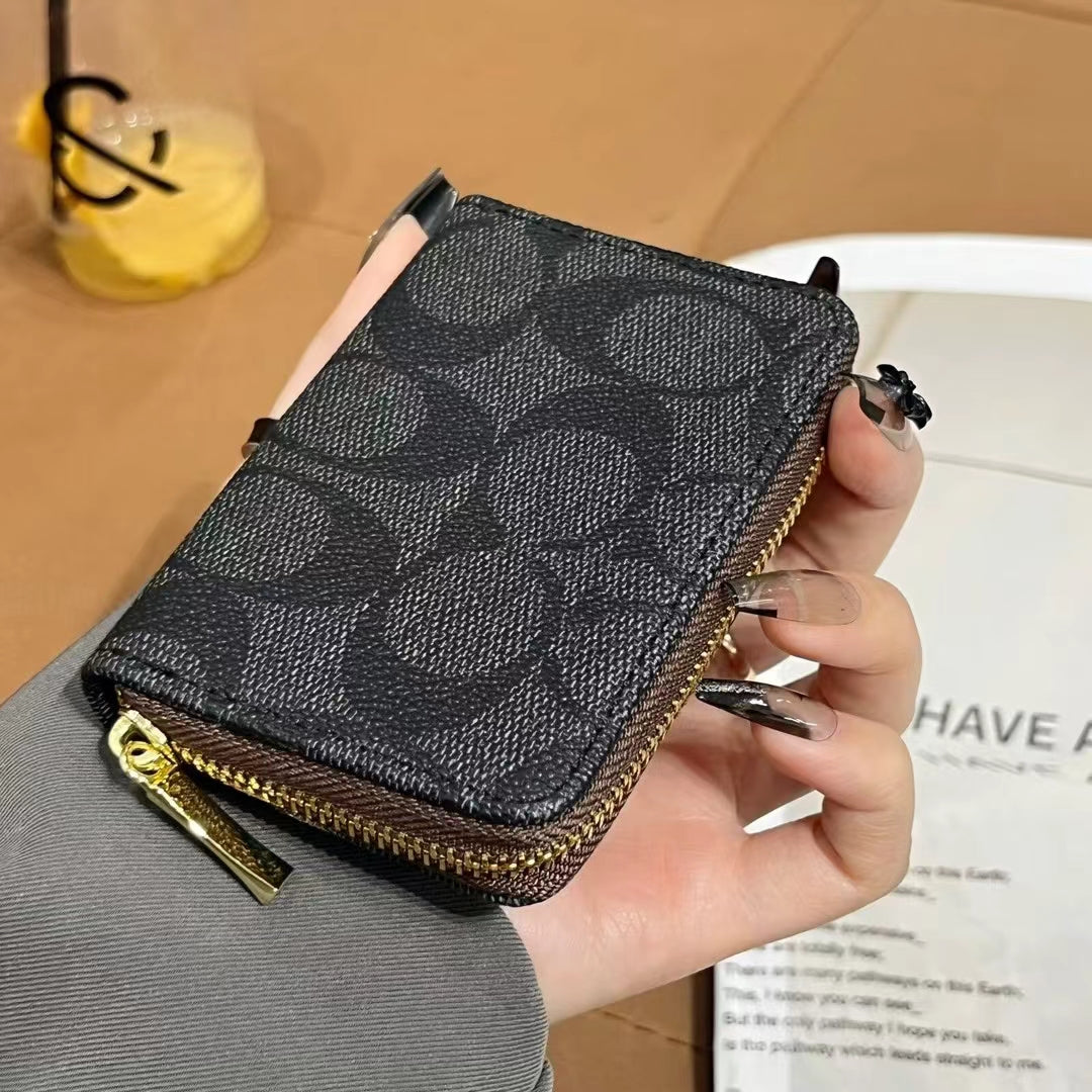 Luxury MK & CO-Inspired Zipper Wallet Collection - Image 5