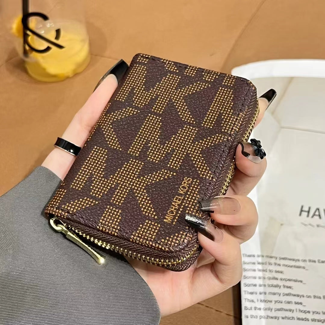 Luxury MK & CO-Inspired Zipper Wallet Collection - Image 7
