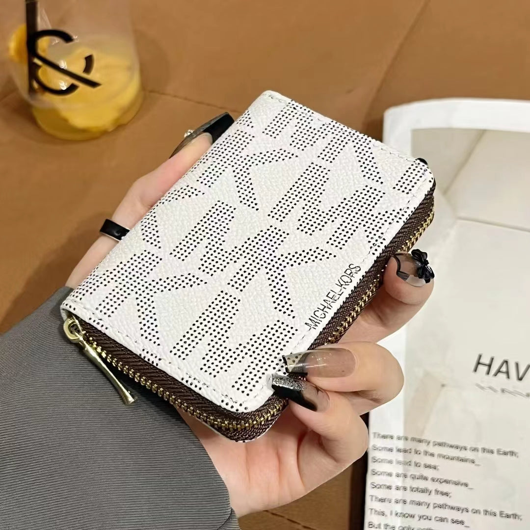 Luxury MK & CO-Inspired Zipper Wallet Collection - Image 9
