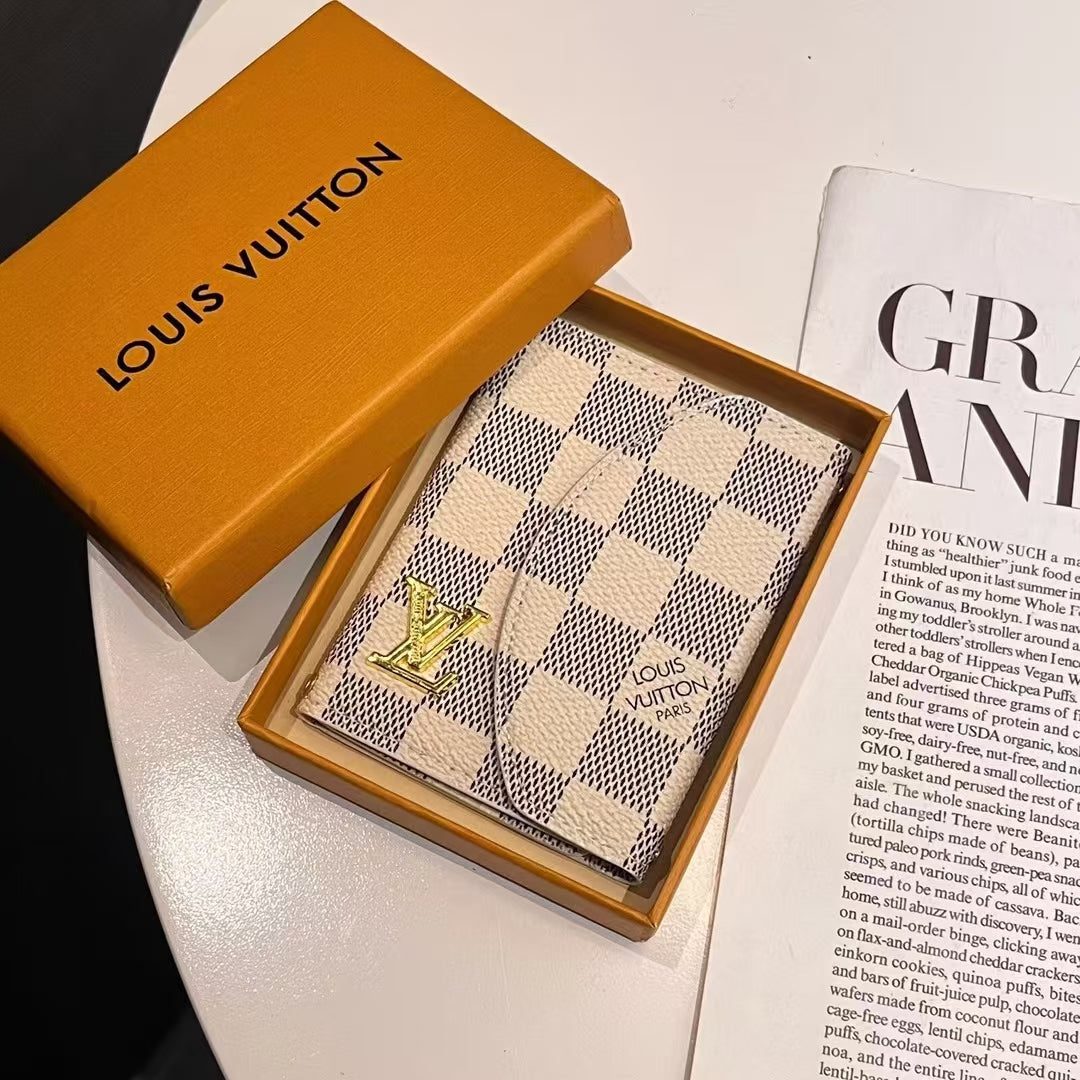 Luxury Lou & GG-Inspired Monogram Compact Wallet Collection - Image 6