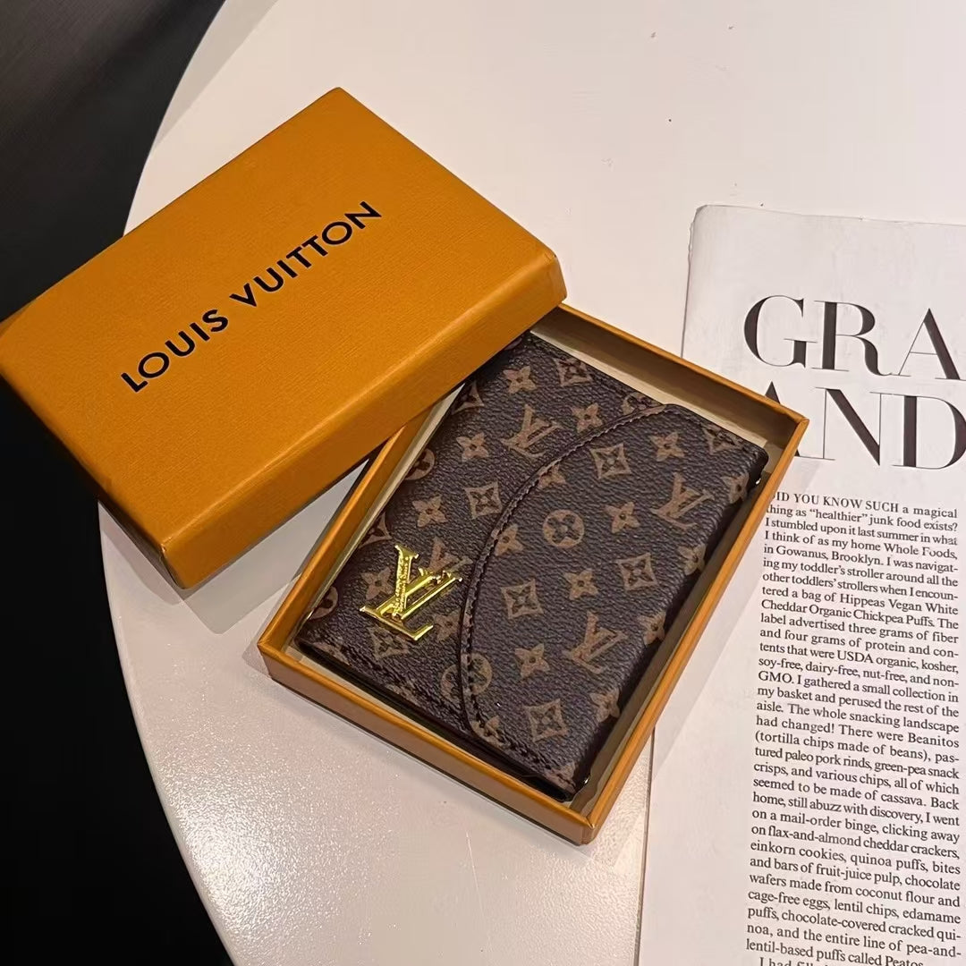 Luxury Lou & GG-Inspired Monogram Compact Wallet Collection - Image 8