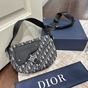 Vintage Monogram Saddle Crossbody