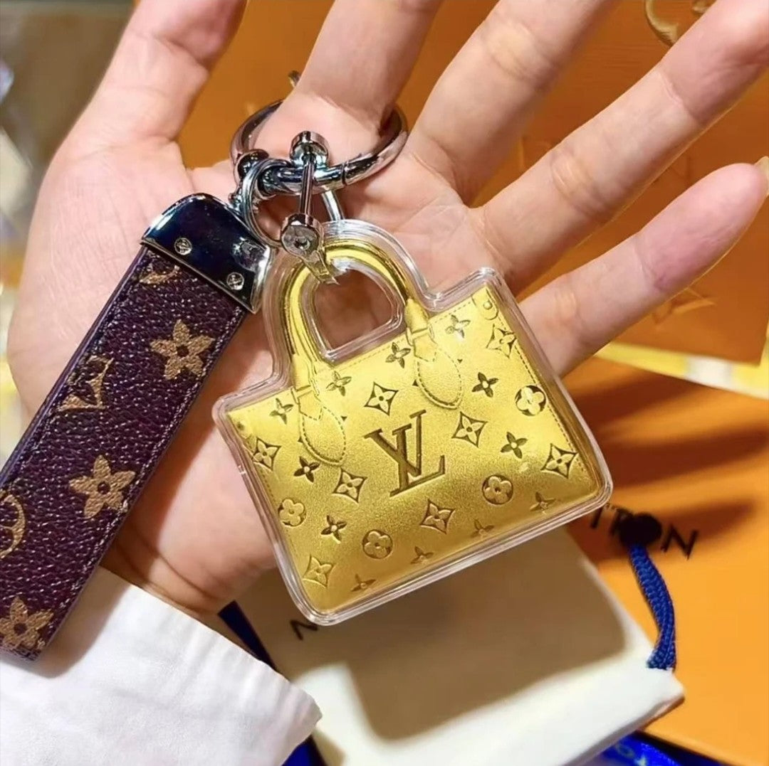 Keychain Gold Mini Bag - Image 4