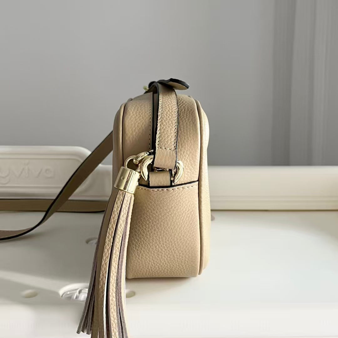 Advanced Pebbled Leather Crossbody Bag - Image 5