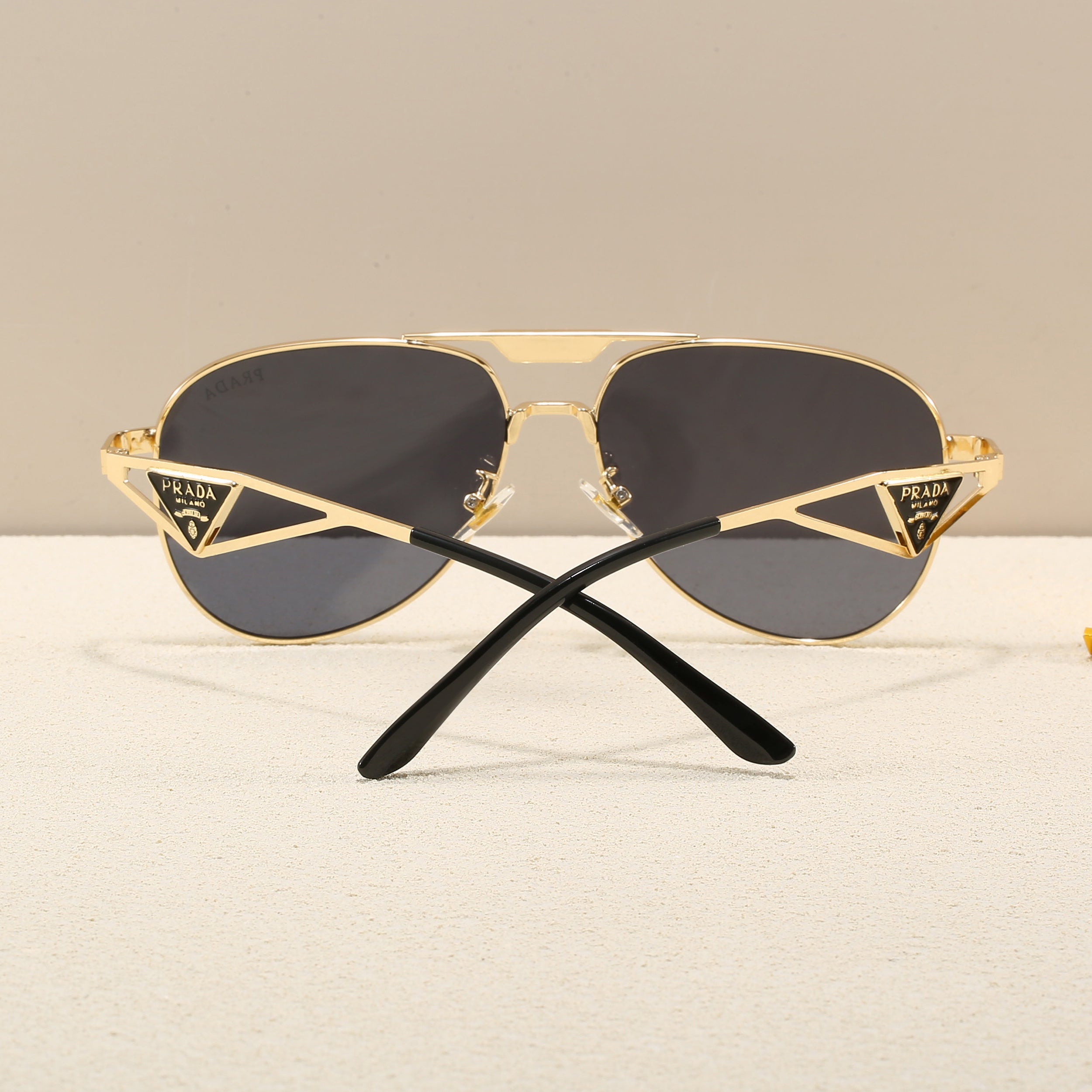 Luxury Metal Pilot Sunglasses 113 - Image 3