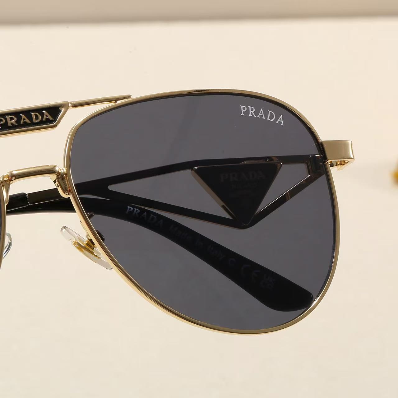 Luxury Metal Pilot Sunglasses 113 - Image 5