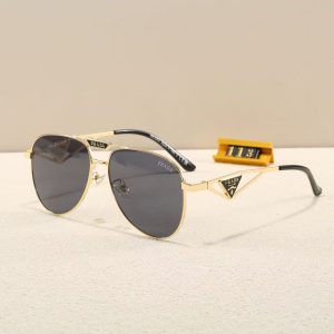 Luxury Metal Pilot Sunglasses  113