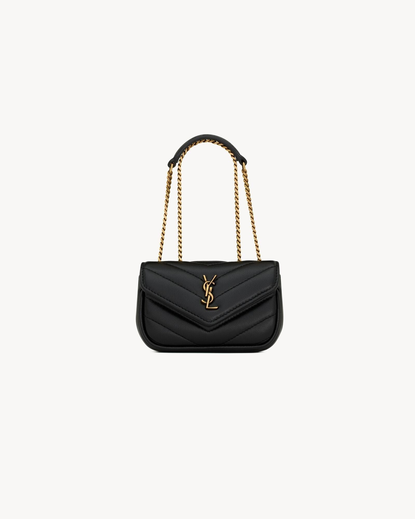 L-Y Leather Mini Chain Adjustable Handbag Wallet - Image 6