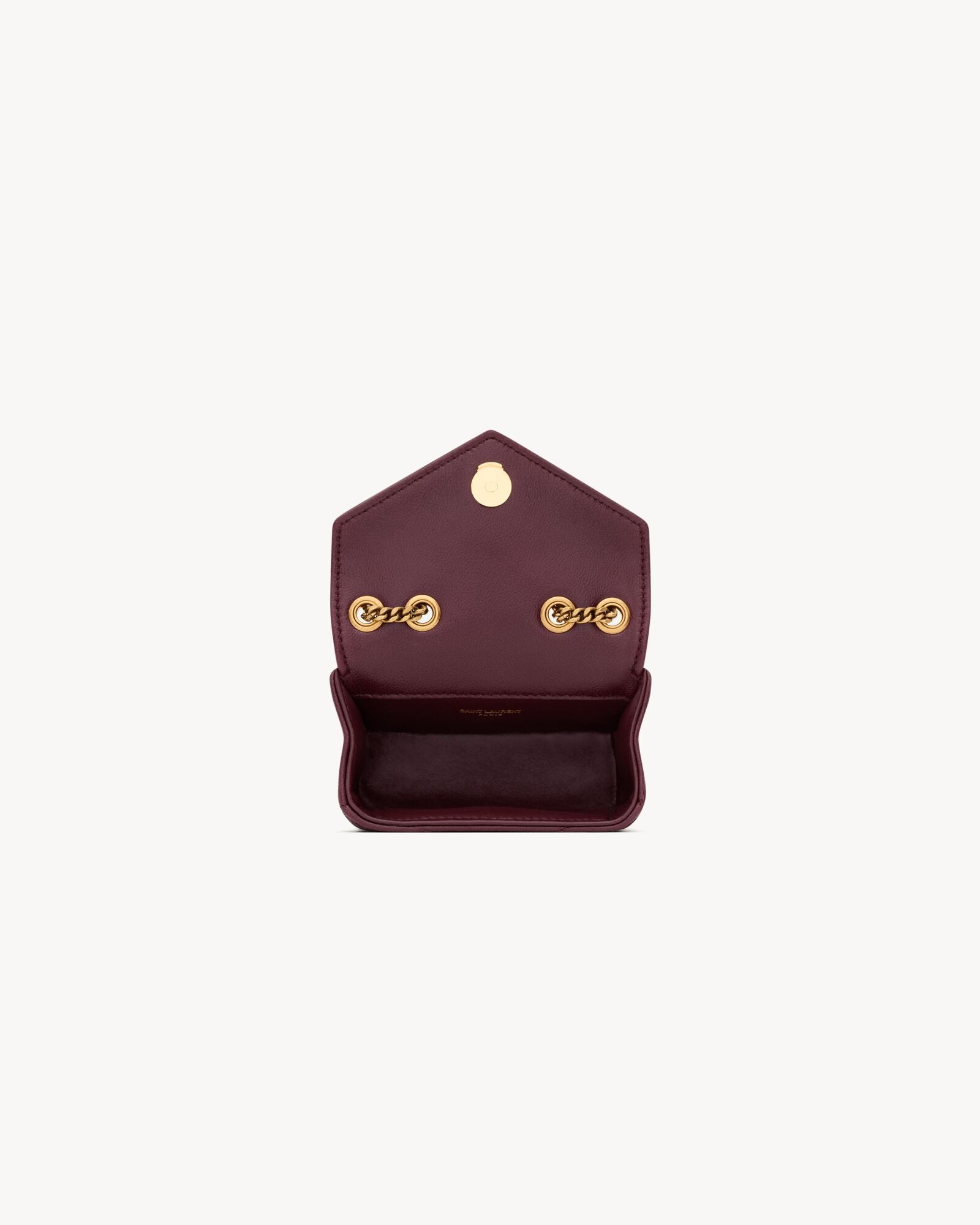 L-Y Leather Mini Chain Adjustable Handbag Wallet - Image 9