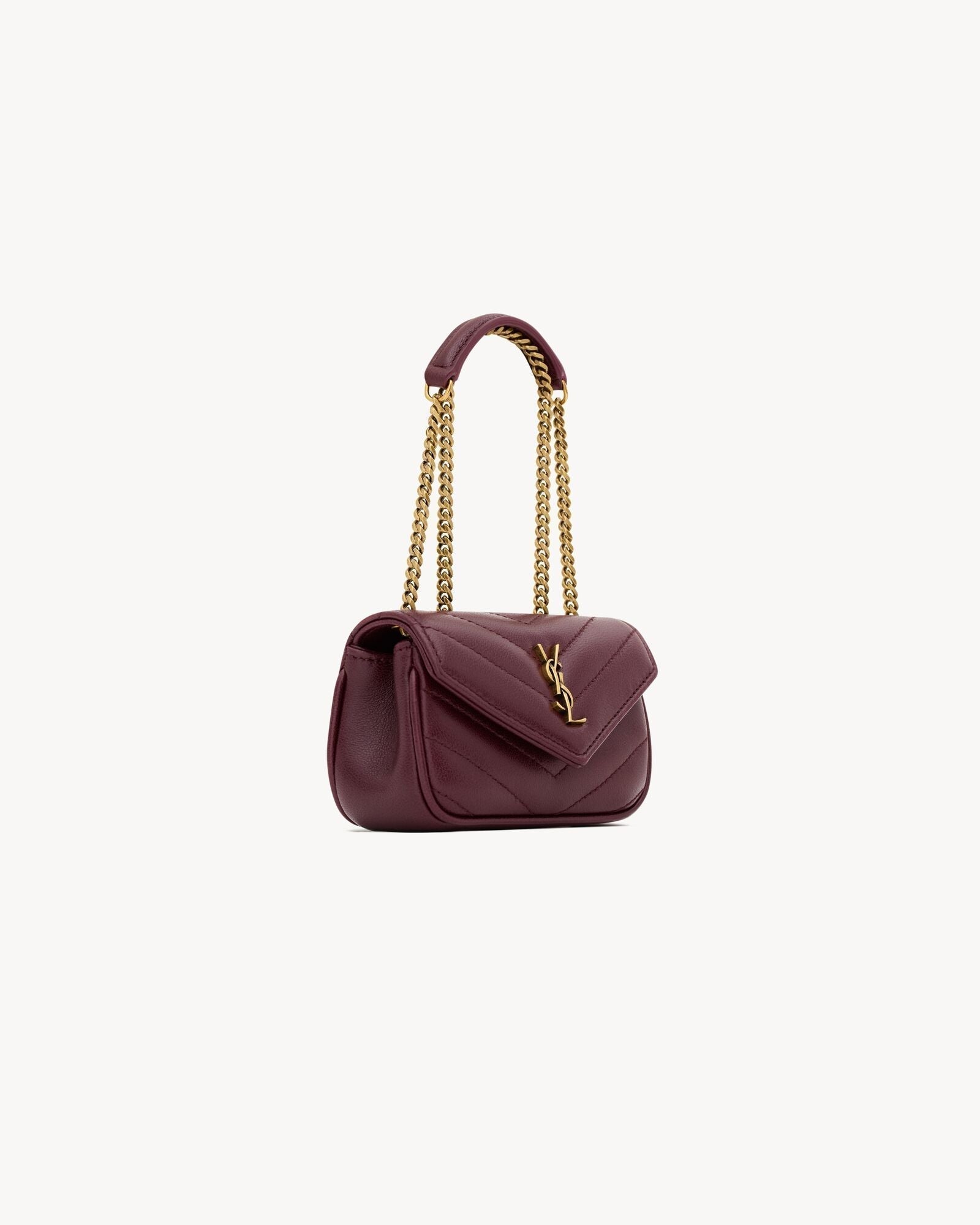 L-Y Leather Mini Chain Adjustable Handbag Wallet - Image 8