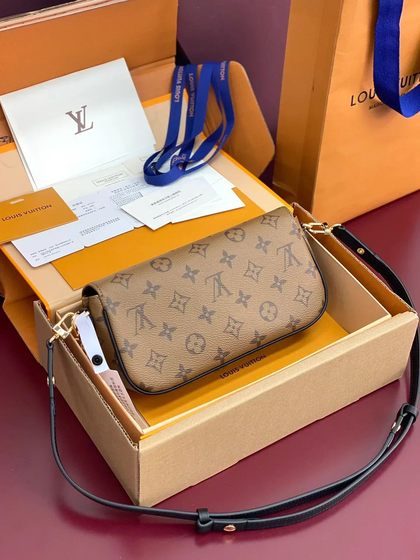 Luxury Classic Monogram Shoulder Bag - Image 4