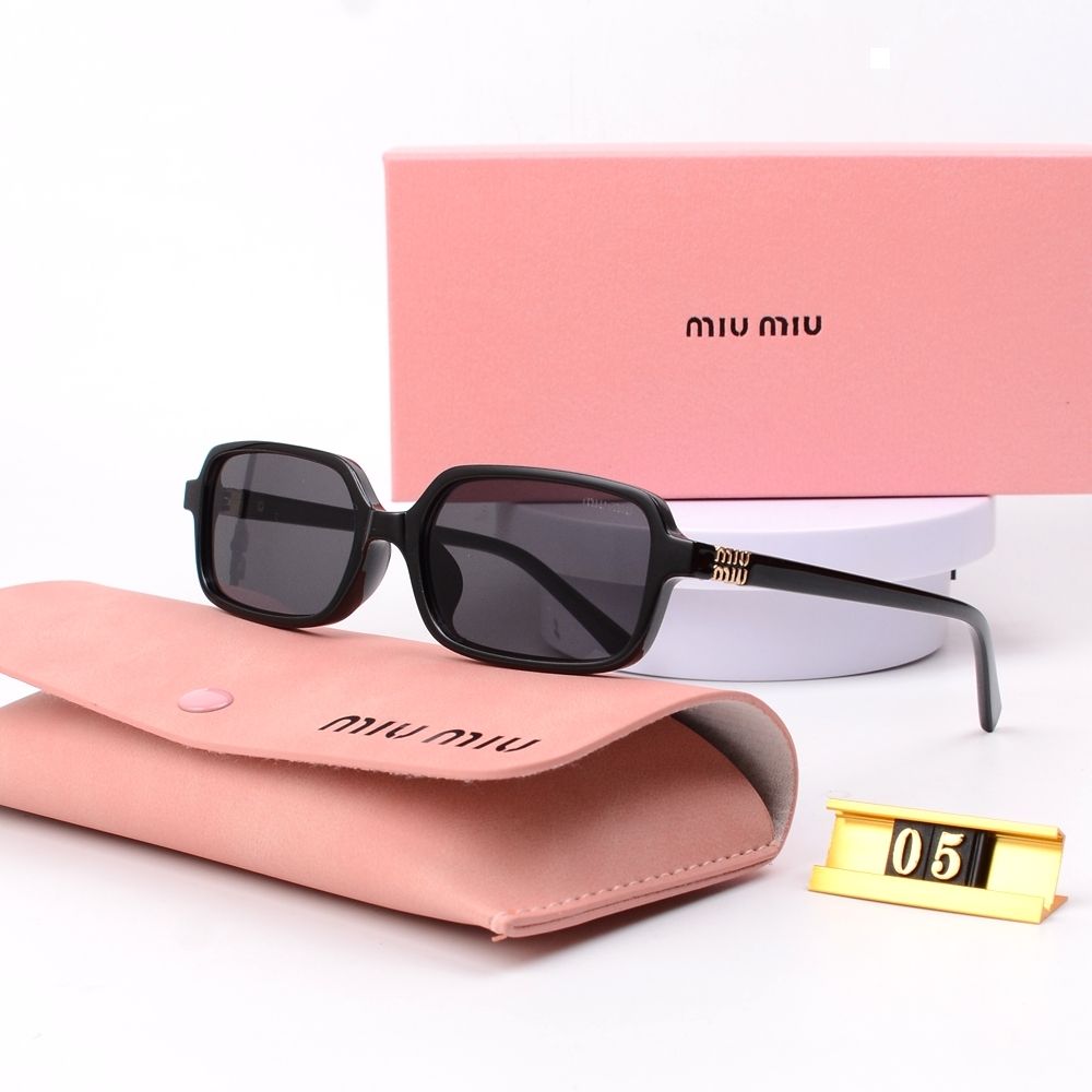 Leopard Print Square Frame Retro Glasses & Sunglasses - Image 4