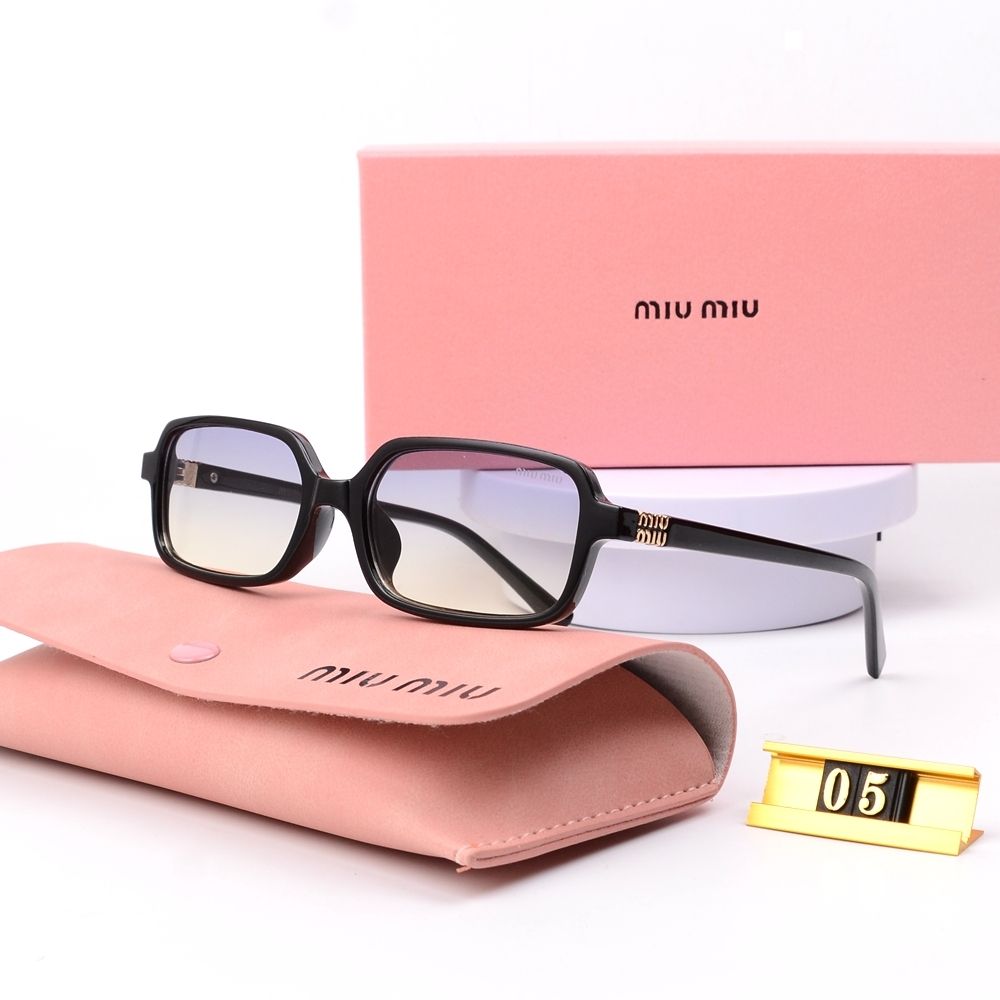 Leopard Print Square Frame Retro Glasses & Sunglasses - Image 10