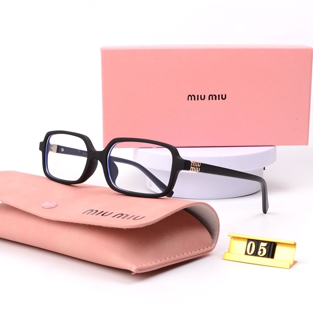 Leopard Print Square Frame Retro Glasses & Sunglasses - Image 5