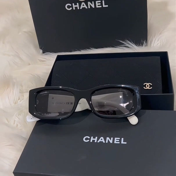 Rectangle Acetate Sunglasses - Image 8