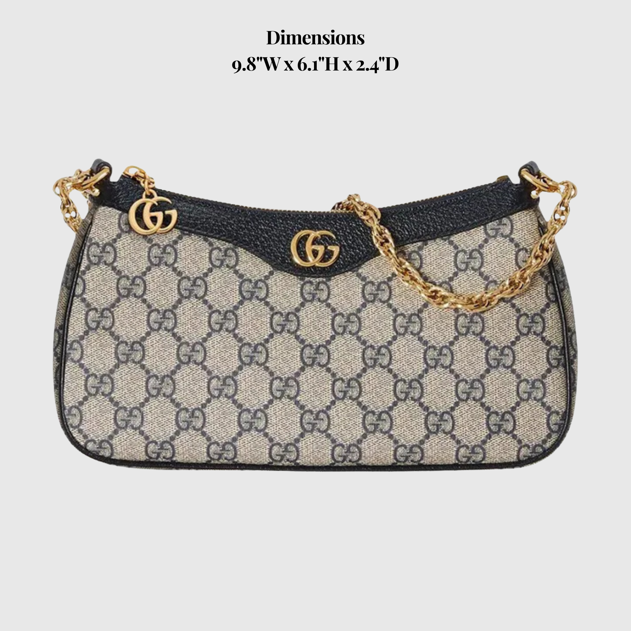 Canvas Patterned Shoulder Bag - Image 5