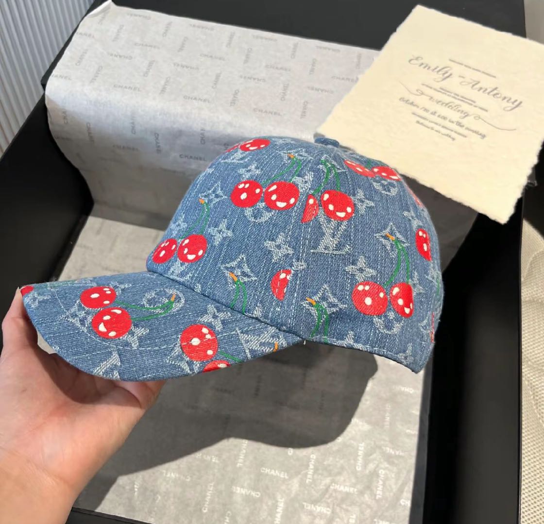 Cute Cherry Pattern Hat, A Must-Have for Fashionistas - Image 4