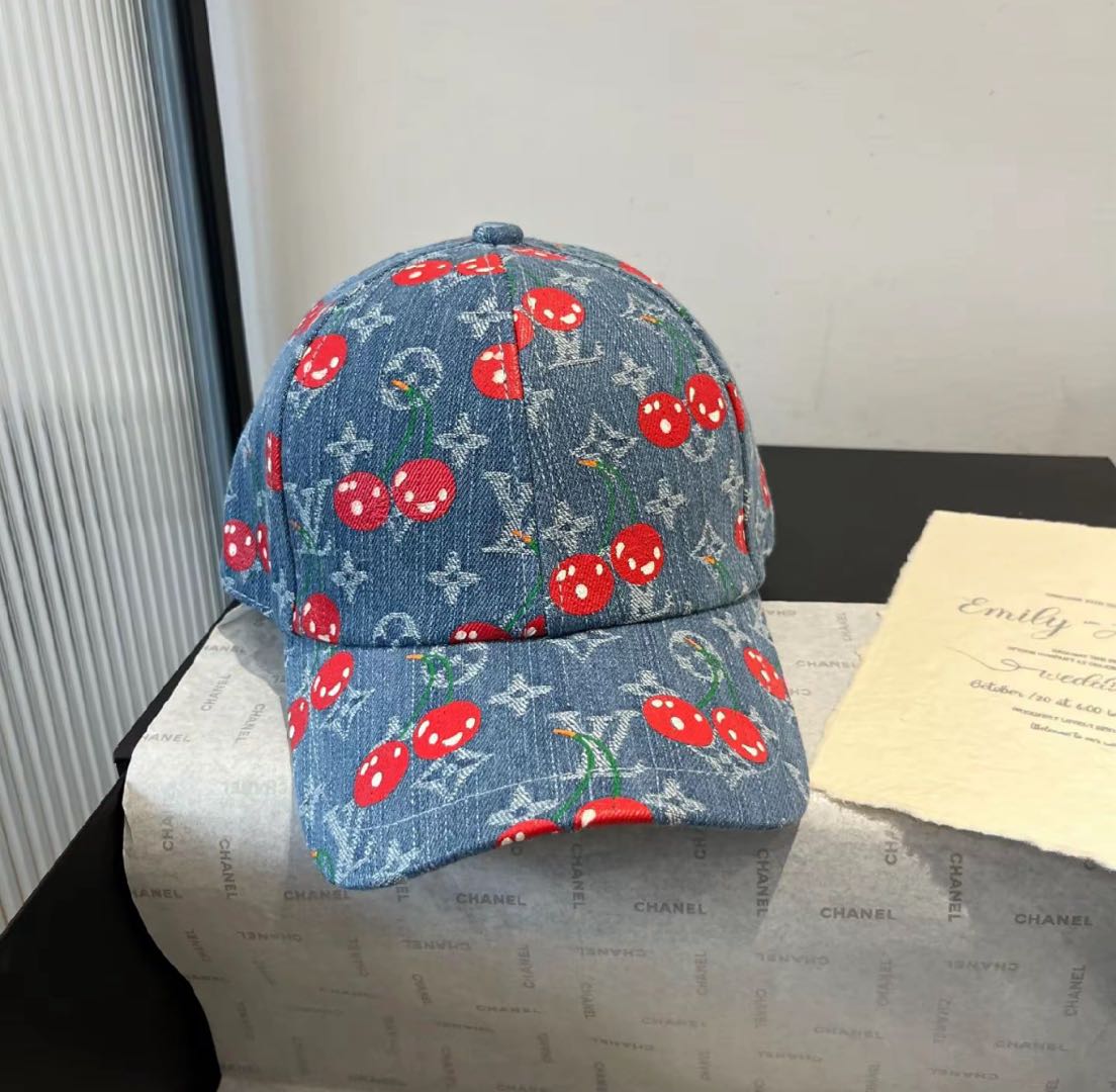 Cute Cherry Pattern Hat, A Must-Have for Fashionistas - Image 3