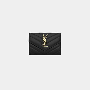 C-m Quilted Lambskin Small Wallet